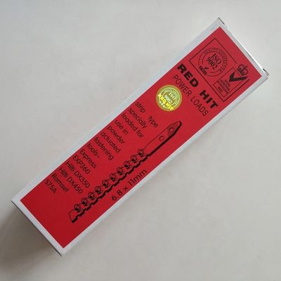 S1 JL RED HIT Cargas de potência.27 CAL 6.8 * 11 Cartuchos com e aço carbono