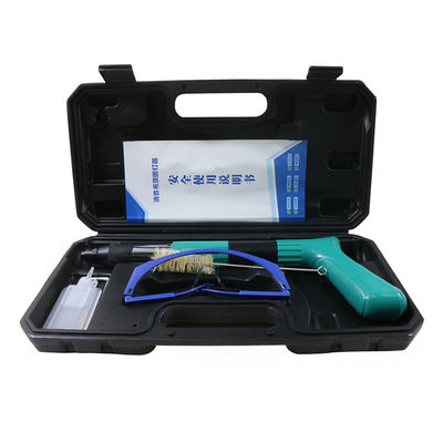 33cm Azul Mini Nail Gun Aço de baixo ruído para parede de cimento Decoração do lar Industrial