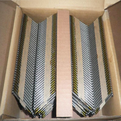 2.87-3.3mm Diâmetro da cabeça 21 Faixa angular de plástico coladas unhas com GB Standard