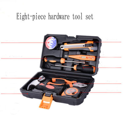 3 kg Suporte personalizado OEM 8pcs Household Precision Hand Tools Set Hardware Tool Box Set