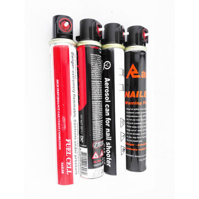 Tanque de célula de combustível de alta capacidade para Paslod Gas Nailer Butano Propano Combustível 40g/80ml