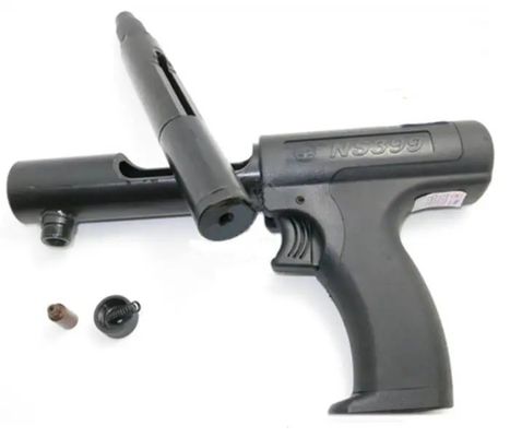 Máquina de tiro de pregos a motor Fonte de alimentação manual para arma de pregos de concreto potente