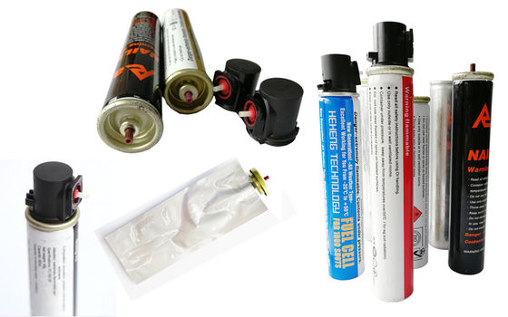 31.5*165mm/40g GAS CELULAR DE FUEL PARA ENCAMRAGEM Nailer Bateria de propileno-butano IM350