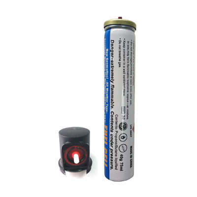 1200 tiros Propano Butano 165MM Célula de combustível de gás Aerosol latas para emoldurar Nailers