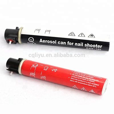 OEM aceito Nail Gun cilindro de gás 165mm 154mm Célula de combustível para Nailer de gás