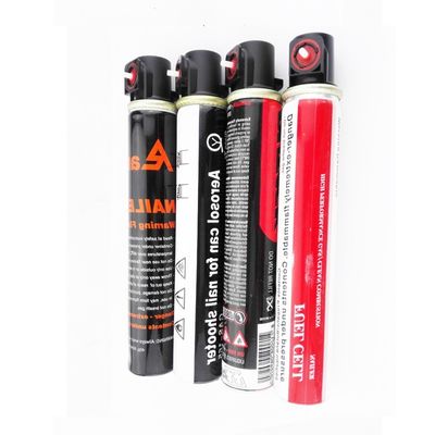 1000 tiros Qty propano Nailer célula de combustível de gás com 38g/75ml Capacidade e design personalizado
