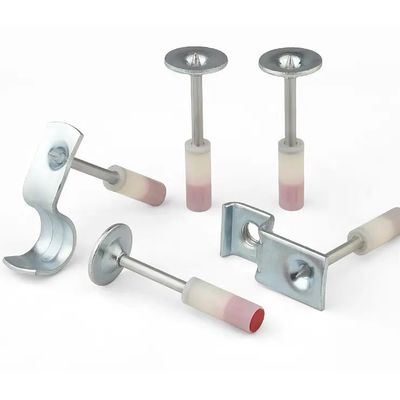 3.7mm Cabeça plana, à prova de som e à prova d'água, pregos de tecto eletro galvanizados