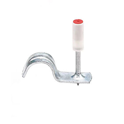 Mão lisa 16mm 20mm 25mm Decoração Tubo de água Nail Concreto Tecto Nail Clamp Tubo ajustável