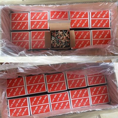 100pcs Pacote de RED HIT Pequenas Prensas de Tecto unhas redondas para Mini Pistola de Usinas de Tecto