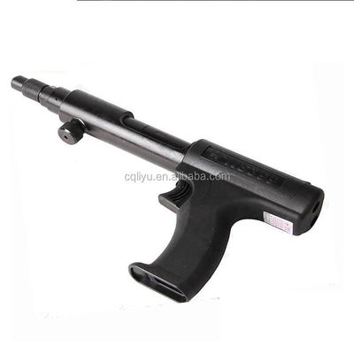 Pistola de cravos de concreto preto de 399 tiros para unhas de 1in-2 1/2in