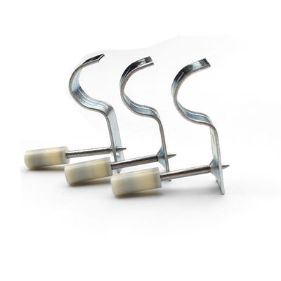 7.3mm Diâmetro da cabeça Tecto ferramenta Drive Pins Pipe Clamp Nails para fácil artesanato e DIY