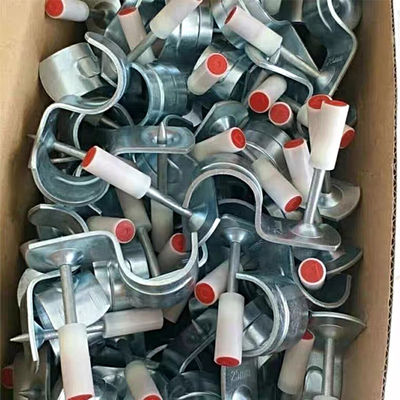 Artifacto de teto de construção Traga prego com silenciador Pin de direção e prego de fogo
