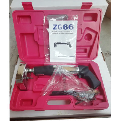1 1/4IN Min Capacidade de comprimento de prego Pistola de prego movida a pó ZG660 para chapa de aço de concreto