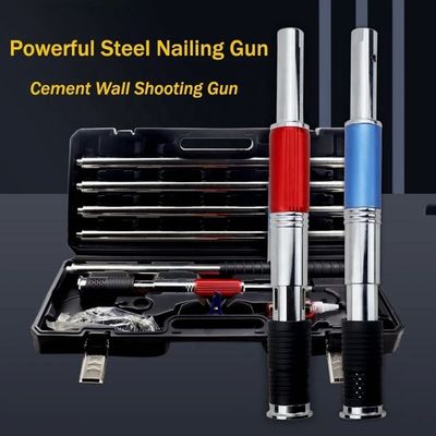 Head Diameter 8mm Powder Actuated Ceiling Clip Integrated Fire Nail Steel Round Nail (Clipe de teto acionado com pó)
