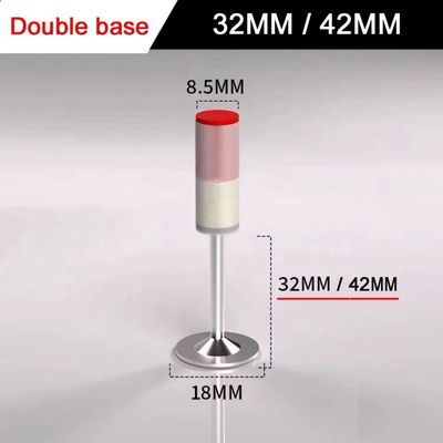 200PCS Pacote de pregos redondos de cabeça de 8 mm para fixações de telhados de parede de chapa de aço e concreto