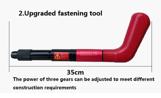 Ferramentas personalizadas de fixação de mini-tecto Disparar Fixar Mini Nailer Punch Parede Forte Concreto Nail Gun