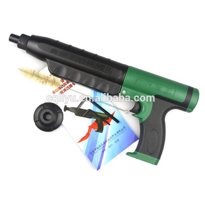 Reinicialização de Ejecção Automática de Metal Pistola de Tiro Pistola de Fixação de pregos em verde e preto