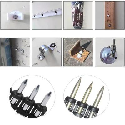 Electro Galvanizado Gas Pin Nails para Condução de concreto e Shooting 16-38mm comprimento