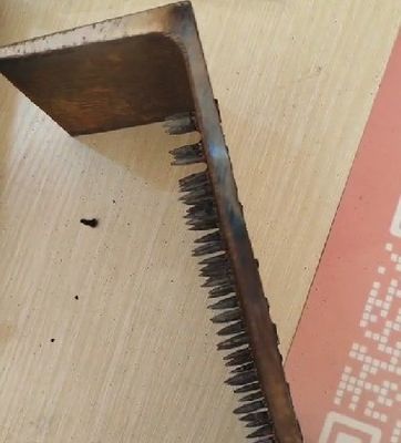 Nail de concreto de gás de plástico colagado para fixação de pinos de gás