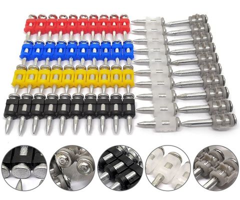 16-38mm Galvanizado Gas Nails para Gas Nailer Disparando Estabilização de Gas Pins Gun Nailer