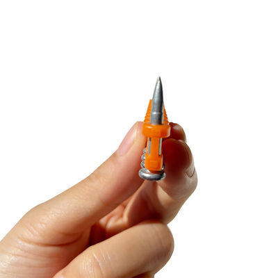 Nail de gás de concreto de 22 mm com ponto de corte.