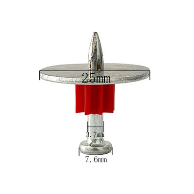 Lavadora de aço e prego de concreto de 25 mm para pinos de PDW de alta velocidade em arma de fogo 301/301T