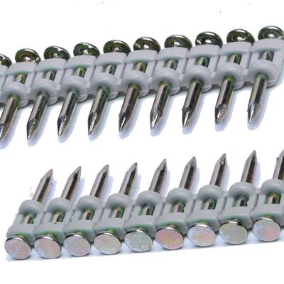 Nails Electro Galvanized para Nailer de Gás na Construção de Aço de Concreto