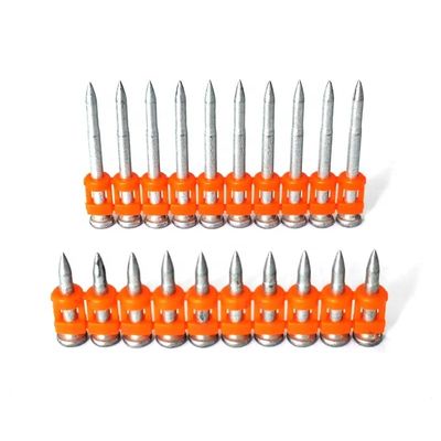 Tianjin 22 mm aço galvanizado colada pistola de prego de pin com cabeça plana e caneta flutuada