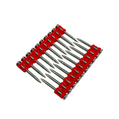 16-38mm Lavadora de plástico cravos de gasoduto de concreto para ferramenta de gás cabeça plana ferramenta de bateria