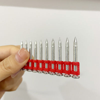 Aço 60 Gás de galvanização mecânica Pregas de betão com faixa vermelha reforçada