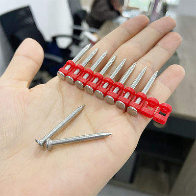 Aço 60 Gás de galvanização mecânica Pregas de betão com faixa vermelha reforçada