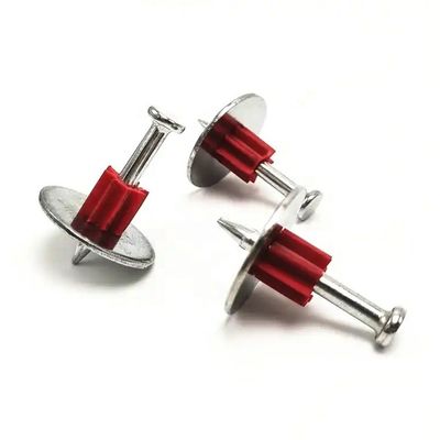 Balanço suave.300 Head Drive Pins com 25mm Metal Washer Powder Actuated Nail Fastening System