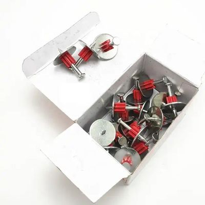 Balanço suave.300 Head Drive Pins com 25mm Metal Washer Powder Actuated Nail Fastening System