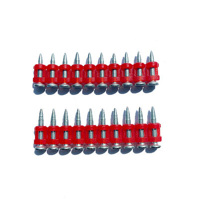 Decoração e Construção Construção Ferro Concreto Nail Supplies Red Collated Stripe Gas