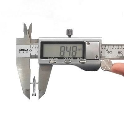 Mini Hammer Drive Pin MK19 com 4mm Head Dia. e 8,5mm Metal Washer
