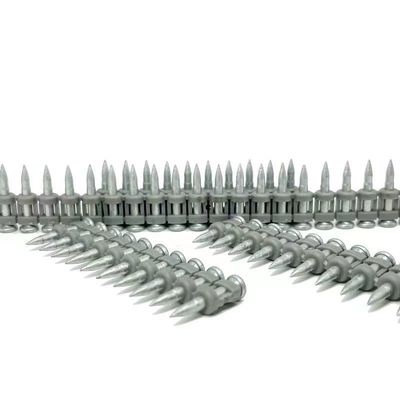 Padrão ISO 3,0 mm Diâmetro da haste Pins de gás de aço reforçado prego de bala para concreto