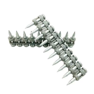 Padrão ISO 3,0 mm Diâmetro da haste Pins de gás de aço reforçado prego de bala para concreto