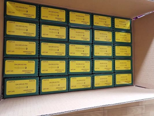 Ferramentas de fixação YD para pregos de concreto DN Pins de acionamento com disparo de alta velocidade e padrão ISO