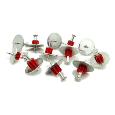 7.6 mm Diâmetro da cabeça Pins de accionamento de alta velocidade para cravos de tiro de concreto e aço