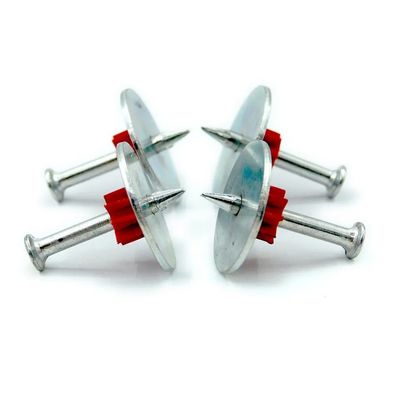 7.6mm Diâmetro da cabeça 25mm Lava-louças de aço de alta velocidade Unhas de aço para pinos de concreto PDW