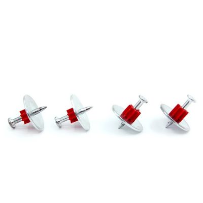 7.6mm Diâmetro da cabeça 25mm Lava-louças de aço de alta velocidade Unhas de aço para pinos de concreto PDW