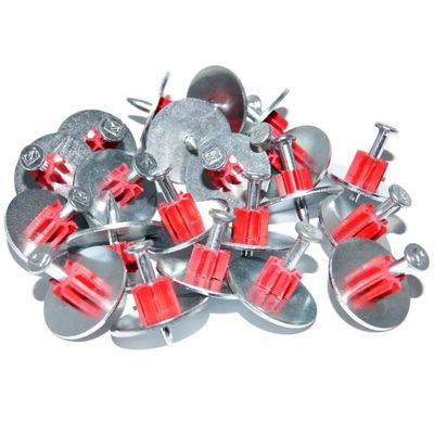 7.6mm Diâmetro da cabeça 25mm Lava-louças de aço de alta velocidade Unhas de aço para pinos de concreto PDW