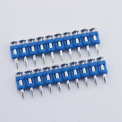 15-40mm Collated Gas Drive Pins Faixa de plástico Concreto Nail Durável
