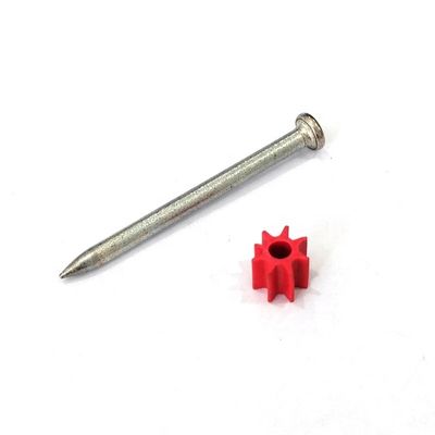PD52 52mm Pin de direção de cabeça de aço para pregos de tiro de concreto em pistola de pregos acionada a pó