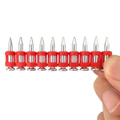 Nails de gás de tira de aço e plástico para a maioria das aplicações de Nailers de concreto a gás
