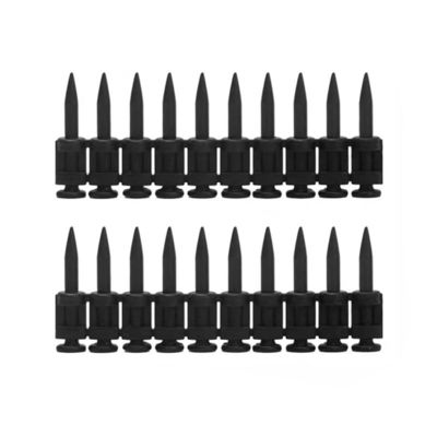 3.0mm Diâmetro da haste Prego de concreto de aço preto para pistolas de gás