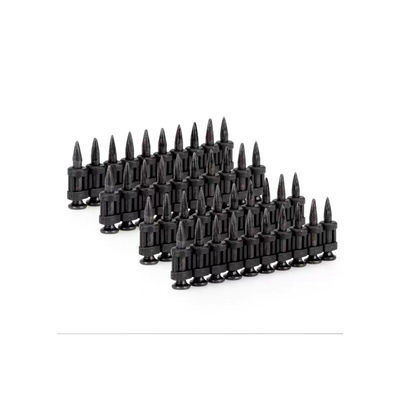 3.0mm Diâmetro da haste Prego de concreto de aço preto para pistolas de gás