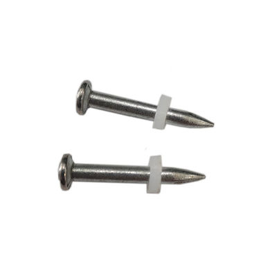 Nails de tiro de aço de alta dureza com diâmetro de hastes de 3,7 mm e lavadoras de plástico