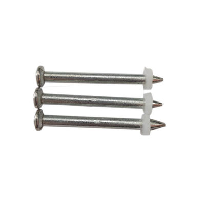 Nails de tiro de aço de alta dureza com diâmetro de hastes de 3,7 mm e lavadoras de plástico