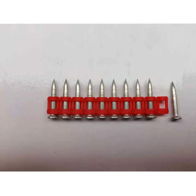 Gás cravos de concreto para isolamento de plástico cravos de fixação de resistência vermelho